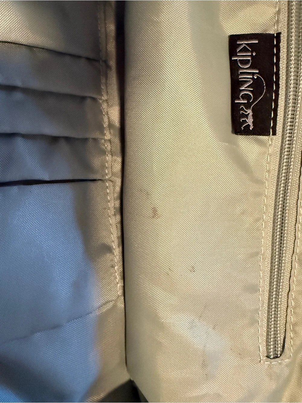 Kipling Black Men’s Duffel Tote with Webbing Straps